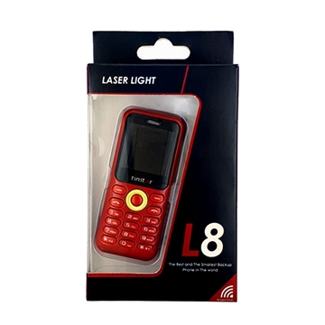 Εικόνα της L8STAR Laser Light Mini Κινητό Wireless Dialer Mini Phone  - Χρώμα: Κόκκινο