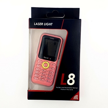 Εικόνα της L8STAR Laser Light Mini Κινητό Wireless Dialer Mini Phone  - Χρώμα: Ροζ