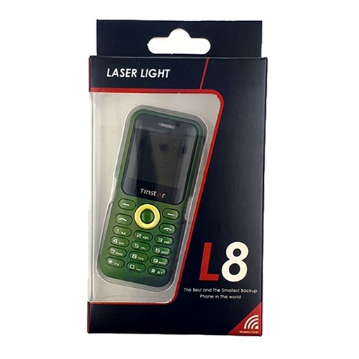 L8STAR Laser Light Mini Κινητό Wireless Dialer Mini Phone - Χρώμα: Πράσινο