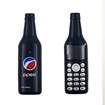 Mini Κινητό Wireless Dialer Mini Phone Pepsi Bottle - Χρώμα: Μαύρο