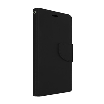 Θήκη Βιβλίο Stand Leather Diary για Samsung G390F Galaxy XCover 4 - Χρώμα: Μαύρο