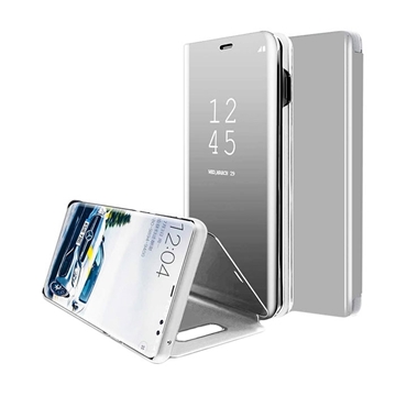 Θήκη Clear View Stand για Samsung N950F Galaxy Note 8 - Χρώμα: Ασημί