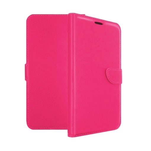 Θήκη Βιβλίο Stand Leather Wallet για Nokia 3.1 - Χρώμα: Φούξια