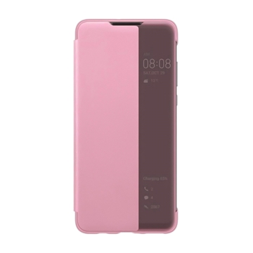 Θήκη Smart View Flip Cover για Samsung A405F Galaxy A40 - Χρώμα: Ροζ