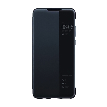 Θήκη Smart View Flip Cover για Huawei Y7 2018/Y7 Prime 2018/Honor 7C - Χρώμα: Μαύρο