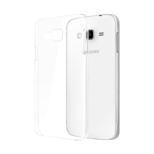 Θήκη Πλάτης Σιλικόνης για Samsung J700F Galaxy J7 2015 - Χρώμα: Διάφανο