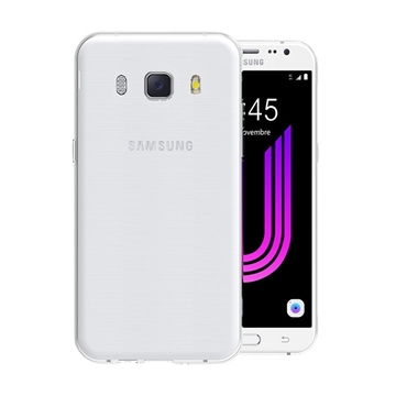 Θήκη Πλάτης Σιλικόνης για Samsung J710F Galaxy J7 2016 - Χρώμα: Διάφανο