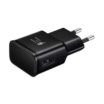 Αντάπτορας Φορτιστή USB EP-TA020EBE Fast Charging Wall Socket Power Adapter - Χρώμα: Μαύρο
