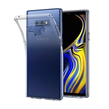Θήκη Πλάτης Σιλικόνης για Samsung N960F Galaxy Note 9 - Χρώμα: Διάφανο