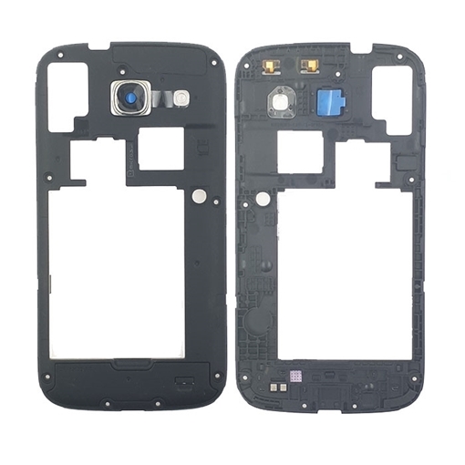 Picture of Middle Frame with Camera Lens for Samsung Galaxy Core i8260/i8262F - Color: Black