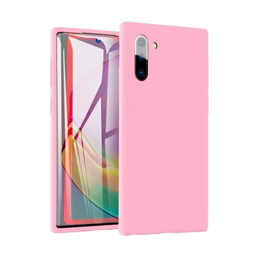 Θήκη Πλάτης Σιλικόνης για Samsung N970F Galaxy Note 10 - Χρώμα: Χρυσό Ροζ