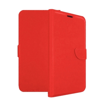 Θήκη Βιβλίο Stand Leather Wallet για Samsung A405F Galaxy A40 - Χρώμα: Κόκκινο
