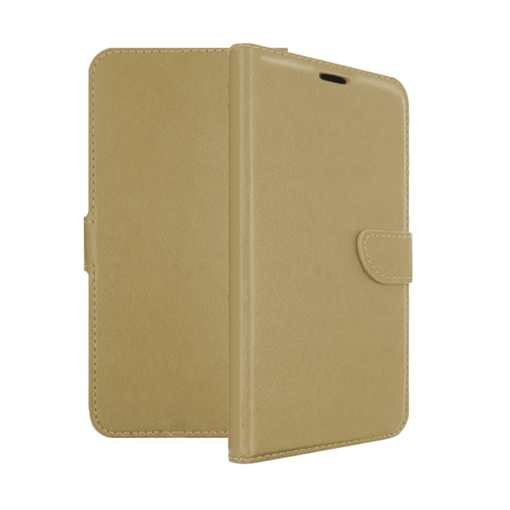 Θήκη Βιβλίο Stand Leather Wallet για Samsung A805F Galaxy A80/Galaxy A90- Χρώμα: Χρυσό