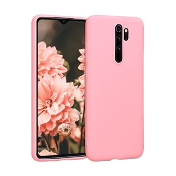 Θήκη Πλάτης Σιλικόνης για Xiaomi Redmi Note 8 Pro - Χρώμα: Χρυσό Ροζ