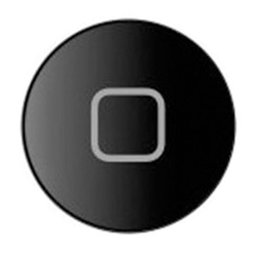 Εικόνα της Κεντρικό Κουμπί / Home Button για iPad 2 / 3 / 4 - Χρώμα: Μαύρο