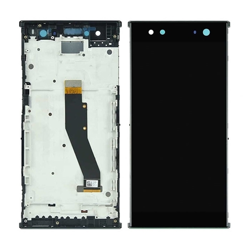 Οθόνη LCD με Μηχανισμό Αφής και Πλαίσιο για Sony Xperia XA2 Ultra - Χρώμα: Μαύρο