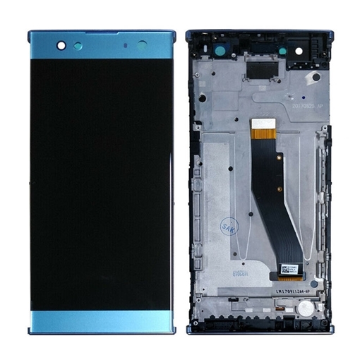 Οθόνη LCD με Μηχανισμό Αφής και Πλαίσιο για Sony Xperia XA2 Ultra - Χρώμα: Μπλε