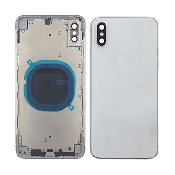 Picture of Back Cover With Frame (Housing)  for iPhone XS MAX  - Color: white