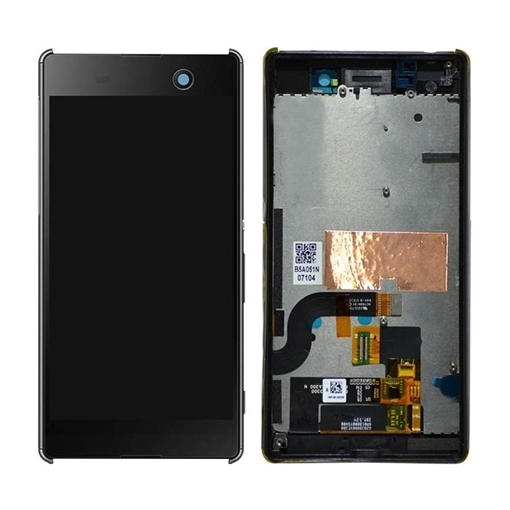 Οθόνη LCD με Μηχανισμό Αφής και Πλαίσιο για Sony Xperia M5 E5603 - Χρώμα: Μαύρο