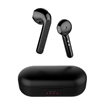 Bluetooth TWS L8 Ασύρματα Ακουστικά με Βάση Φόρτισης Wireless Twin Earbuds Stereo Headset with Charging Dock 300mAh - Χρώμα: Μαύρο