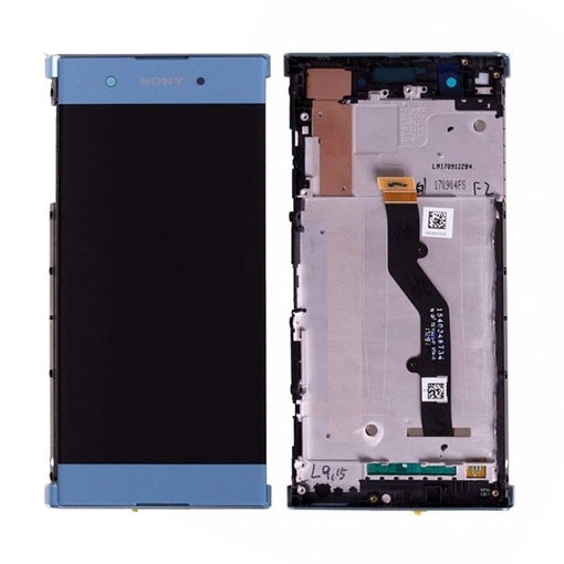 Picture of LCD Complete with Frame for Sony Xperia XA1 Plus - Color: Blue