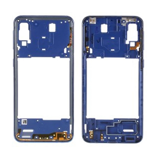 Μεσαίο Πλαίσιο Middle Frame για Samsung Galaxy A40 2019 A405F - Χρώμα: Μπλε