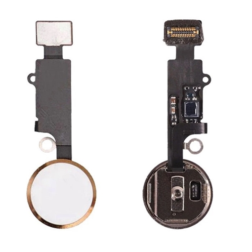 Κεντρικό Κουμπί Βluetooth / Home button Flex Bluetooth  για iPhone 7 / 7 Plus - Χρώμα: Χρυσό