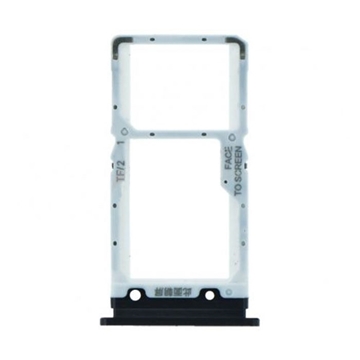 Εικόνα της Υποδοχή κάρτας Dual SIM Tray για Xiaomi Mi 9 Lite - Χρώμα: Μαύρο