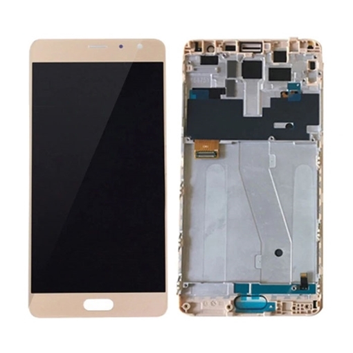 Οθόνη LCD με Μηχανισμό Αφής και Πλαίσιο για Xiaomi Redmi Pro - Χρώμα: Χρυσό