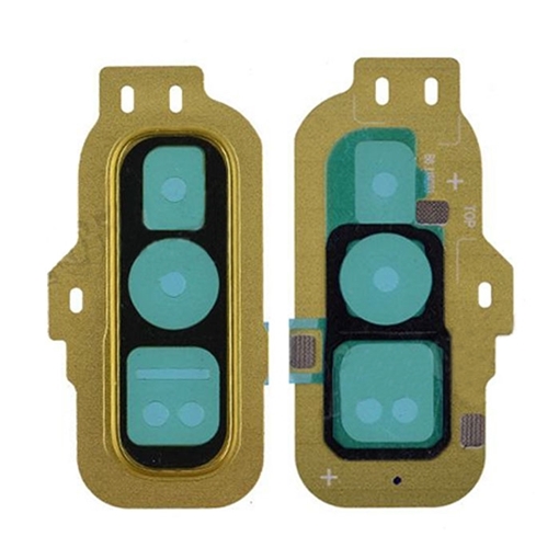 Picture of Camera Lens with Frame for Samsung Galaxy S10e G970 - Color: Yellow