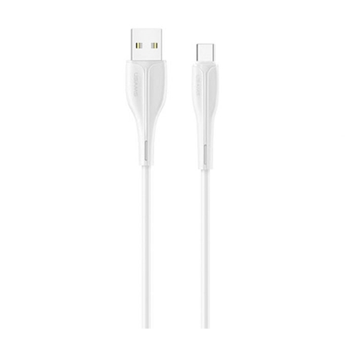 Picture of USAMS US-SJ372 U38 Type-C Charging and Data Cable 1m  - Color: White