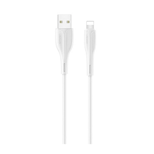 Picture of USAMS US-SJ371 U38 Lightning Charging and Data Cable 1m  - Color: White