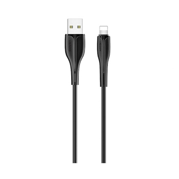 Picture of USAMS US-SJ371 U38 Lightning Charging and Data Cable 1m  - Color: Black