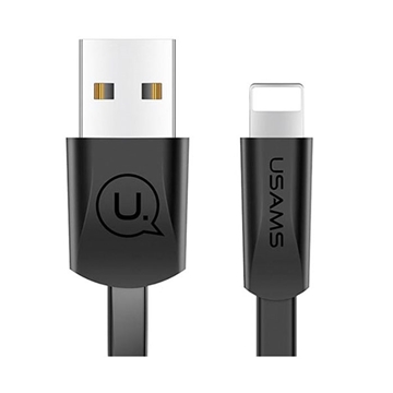 Picture of USAMS US-SJ199 U2 Lightning Charging and Data Cable 1.2m  - Color: Black