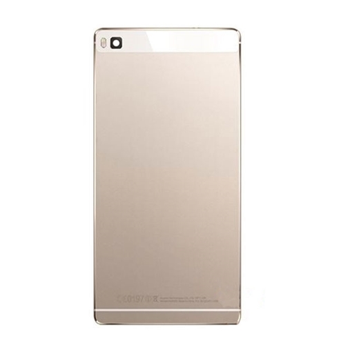 Πίσω Καπάκι για Huawei P8 - Χρώμα: Λευκό /Χρυσό