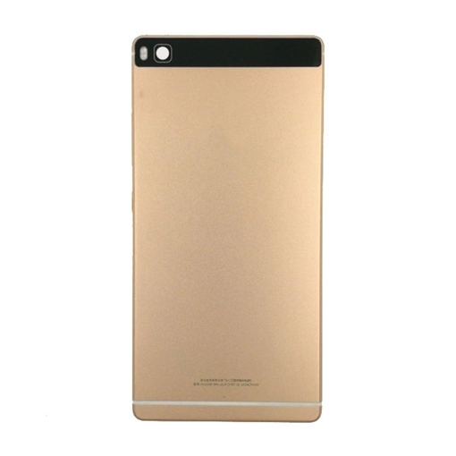 Picture of Back Cover for Huawei P8 - Color: Black - Gold