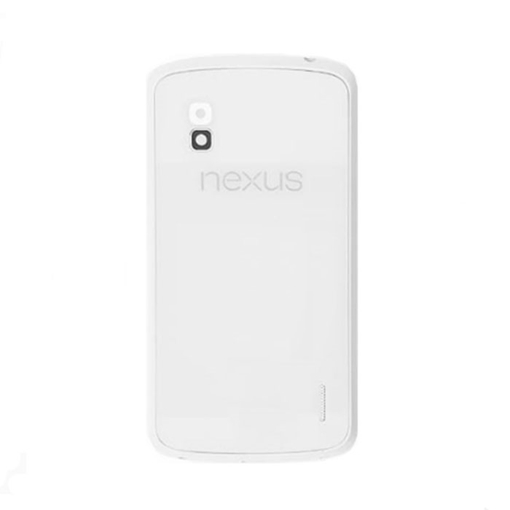 Picture of Back Cover for LG Nexus 4-E960 - Color: White