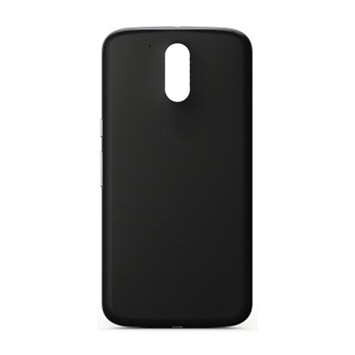 Πίσω Καπάκι για Motorola Moto G4 - Χρώμα: Μαύρο
