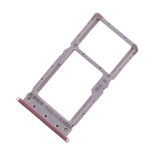 Picture of Single SIM and SD Tray for Xiaomi Redmi Note 6 Pro - Color: Rose