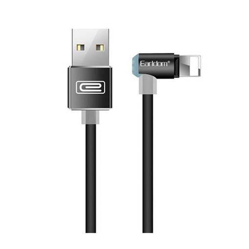 Picture of EARLDOM ET-020 Lightning Charging and Data Cable 1m  - Color: Black