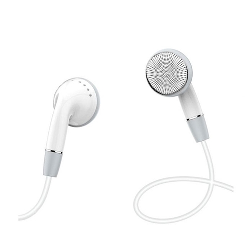 EARLDOM ET-E27 Ενσύρματα Ακουστικά με Μικρόφωνο 1.2m -Χρώμα: Λευκό
