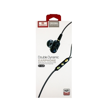 Εικόνα της Earldom ET-E25 Ακουστικά / Double Dynamics Earphone - Χρώμα: Μαύρο