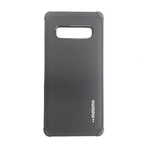 Picture of Back Cover Motomo Tough Armor Case for Samsung G970F Galaxy S10 - Color: Black
