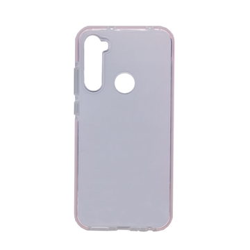 Picture of Back Cover Silicone Case for Xiaomi Redmi Note 8T - Color: Pink