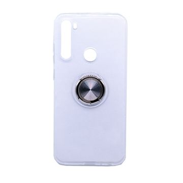 Picture of Back Cover Silicone Case for Xiaomi Redmi Note 8 / 8T - Color: Silver