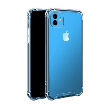 Picture of Back Cover Silicone Case Anti Shock 1.5mm for Apple iPhone 11 - Color: Clear