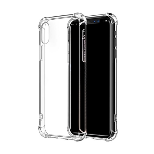 Picture of Back Cover Silicone Case Anti Shock 1.5mm for Apple iPhone X / XS- Color: Clear