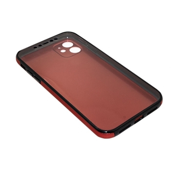 Εικόνα της Θήκη  360 Full protective για iPhone 11 - Χρώμα: Κόκκινο