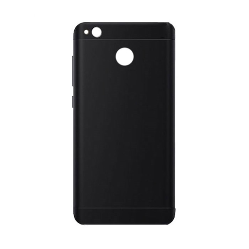 Πίσω Καπάκι για Xiaomi Redmi 4X  - Χρώμα: Μαύρο
