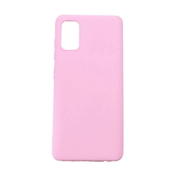 Picture of Back Cover Silicone Case for Samsung A415F Galaxy A41 - Color: Light Pink